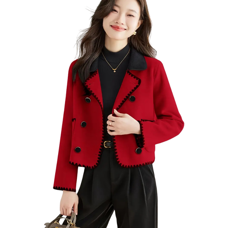 Women's Classic Button Detail Blazer