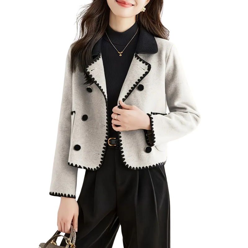 Women's Classic Button Detail Blazer