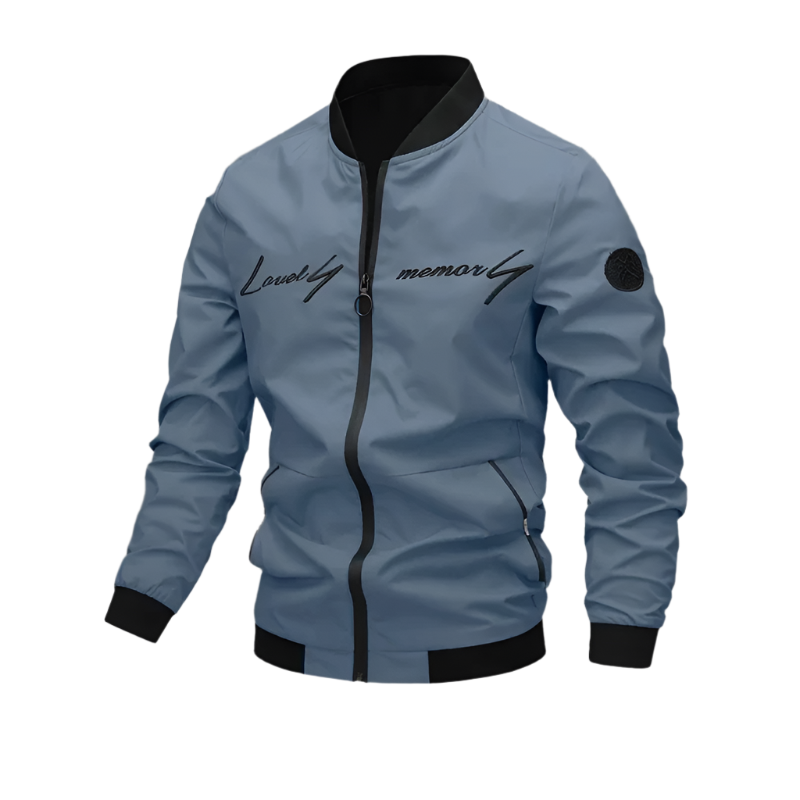 Men's Embroidered Stylish Bomber Jacket