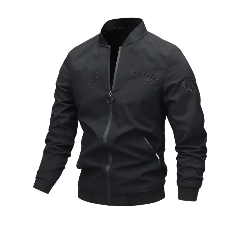 Men's Embroidered Stylish Bomber Jacket