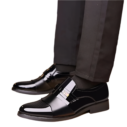 Men's PU Leather Slip-On Dress Shoes